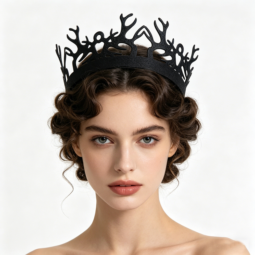1pc Fashion Black Gothic Antle - Event & Party Supply incelemesi ve fiyatı