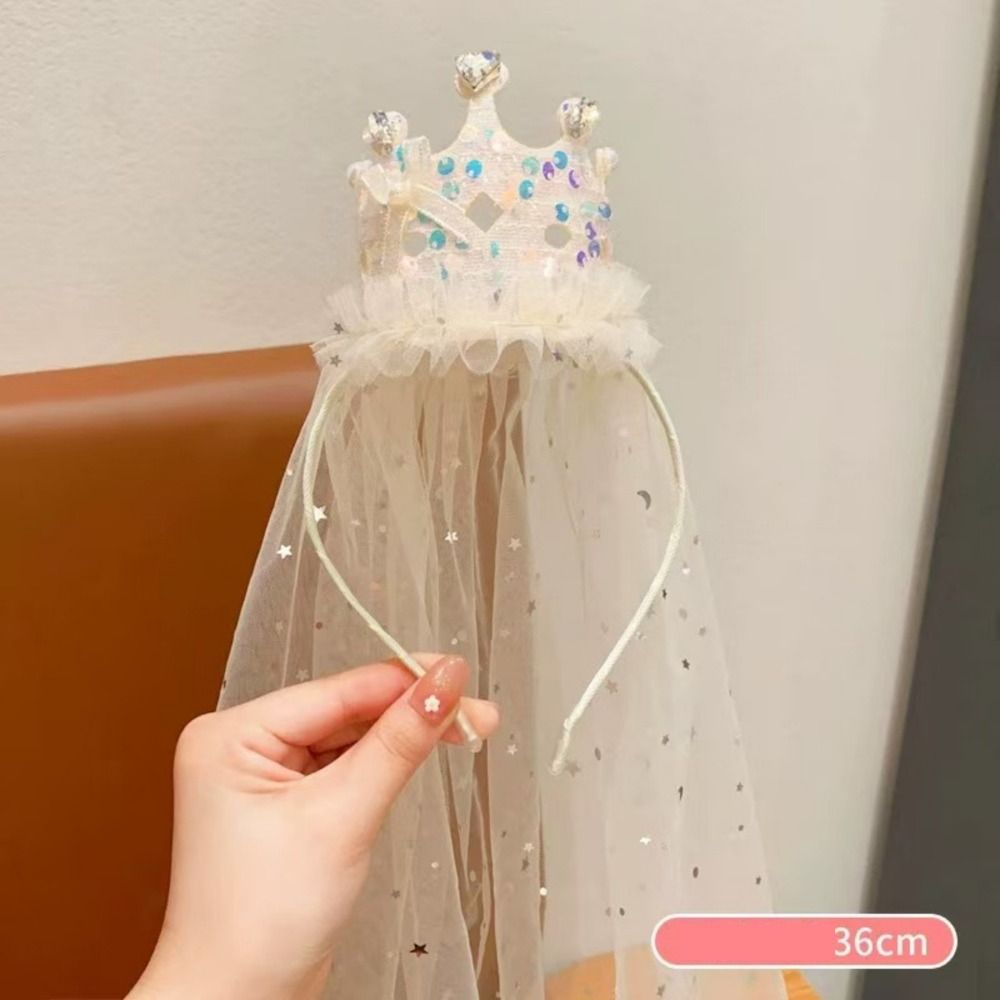 Sparkly Princess Crown Veil He - Glitter Tablecloth incelemesi ve fiyatı