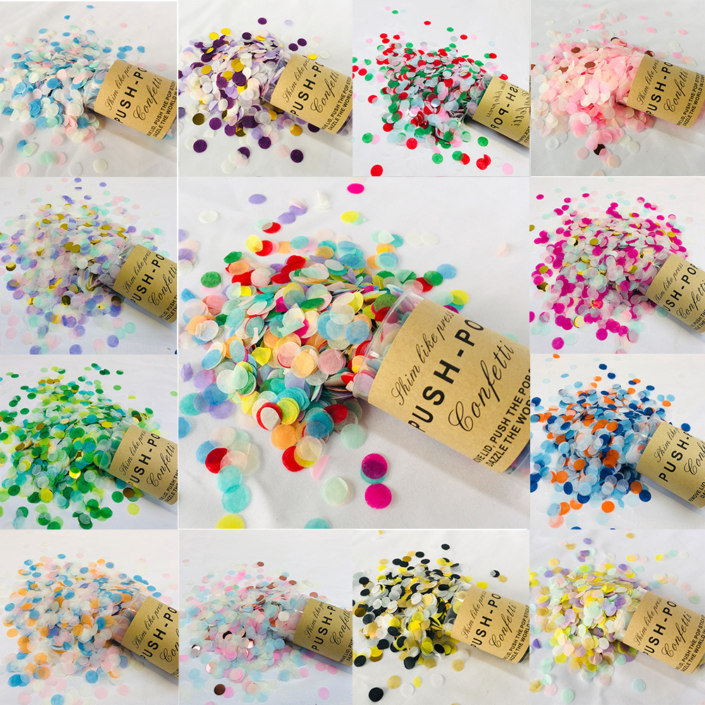 2pcs Multicolor Paper Scrap Fo - Confetti Cannon Tube incelemesi ve fiyatı