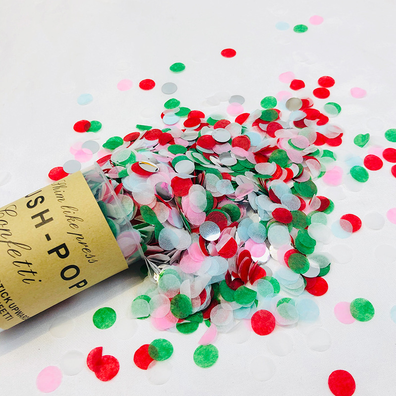 2pcs Multicolor Paper Scrap Fo - Confetti Cannon Tube incelemesi ve fiyatı