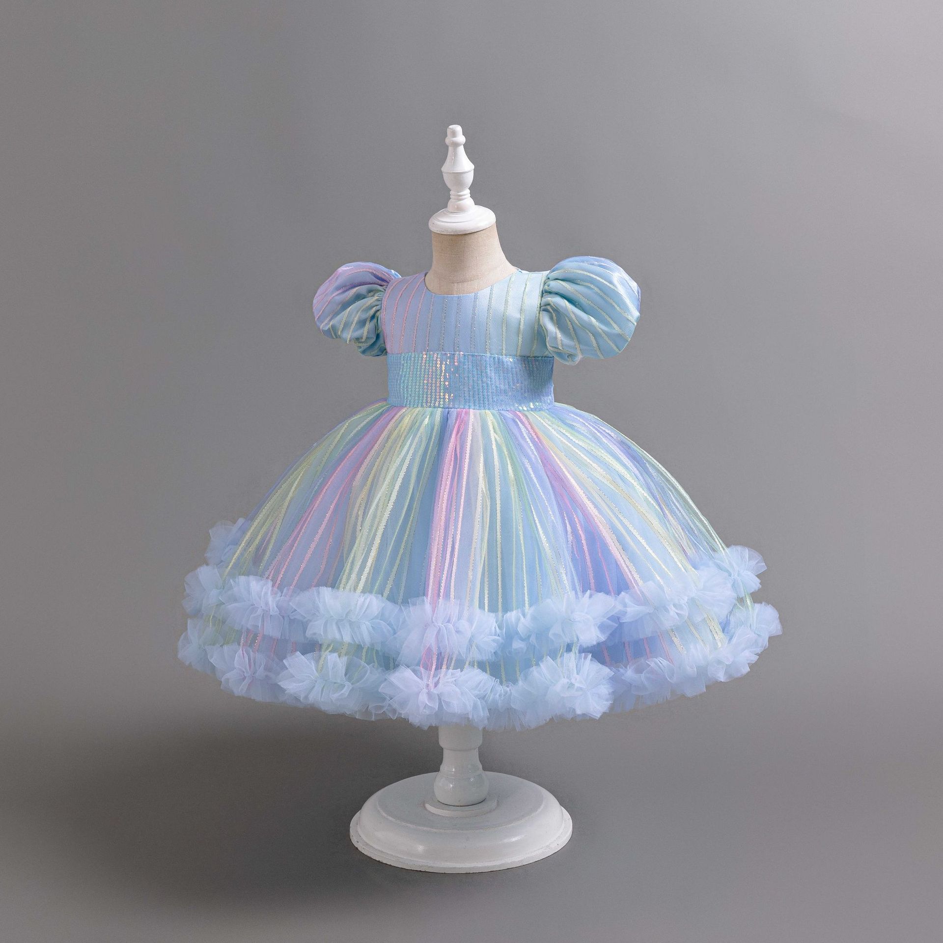 New Kids Dress Ball Gown Child - Glitter Tablecloth incelemesi ve fiyatı