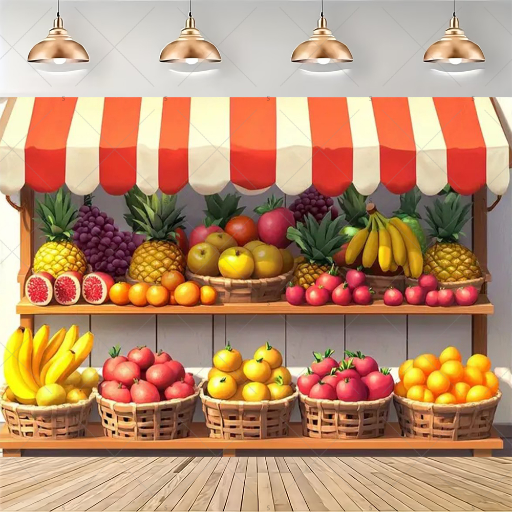 Colorful Supermarket Shelf Bac - Party Event Supply Store incelemesi ve fiyatı