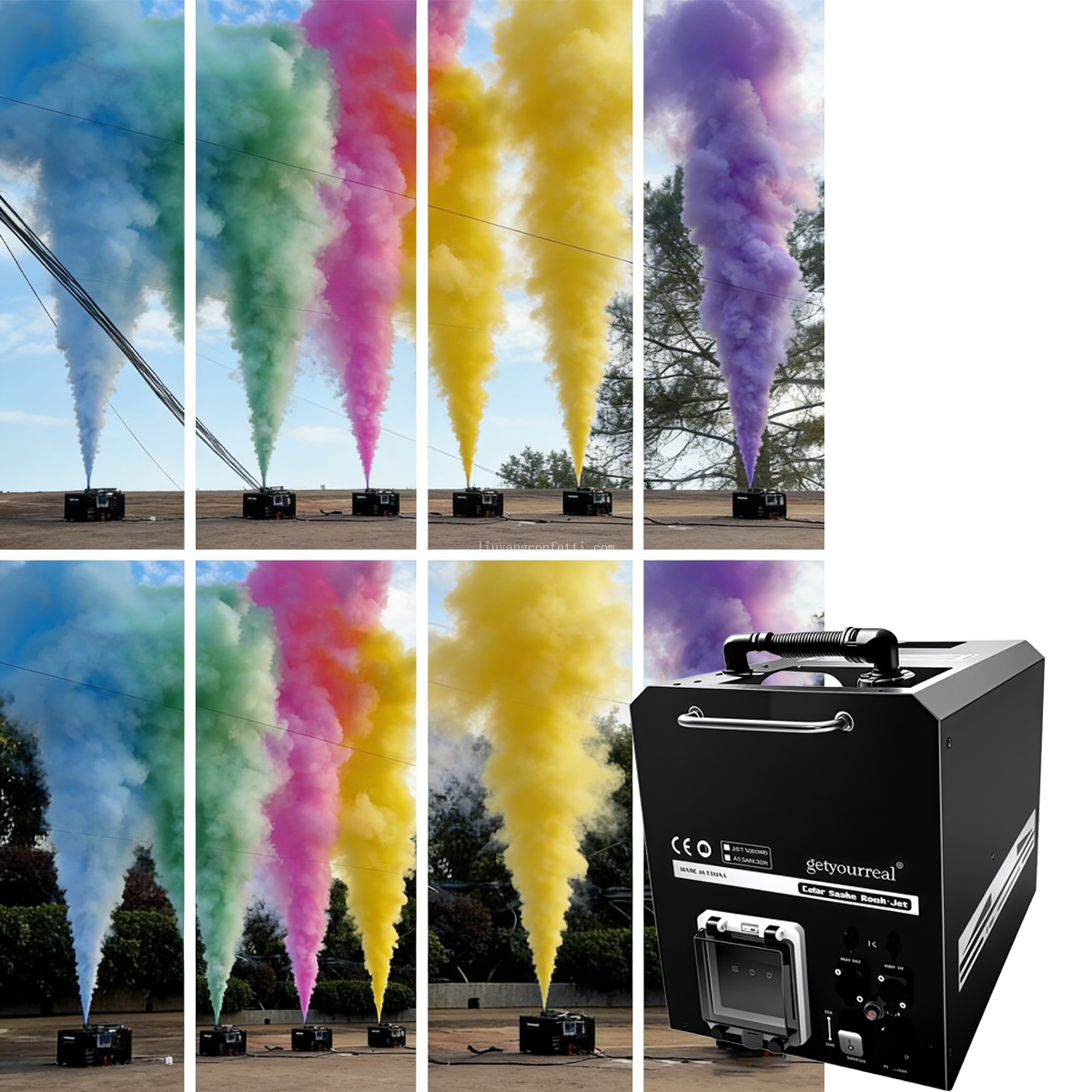 Event Color Smoke Machine Remo - Confetti Cannon Tube incelemesi ve fiyatı