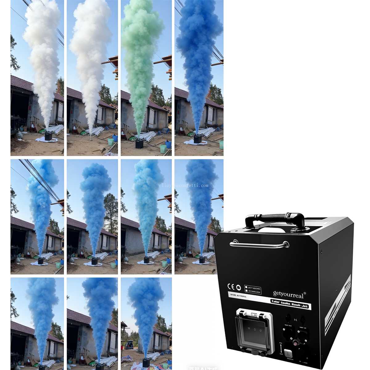 Event Color Smoke Machine Remo - Confetti Cannon Tube incelemesi ve fiyatı