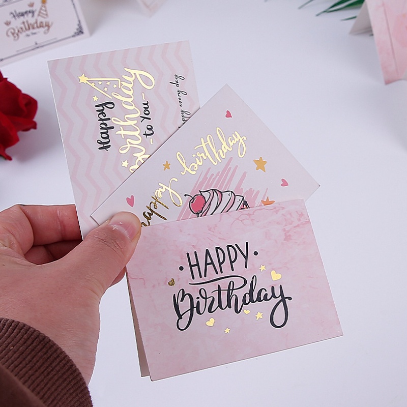100pcs Golden stamping Happy b - Party Event Supplier incelemesi ve fiyatı