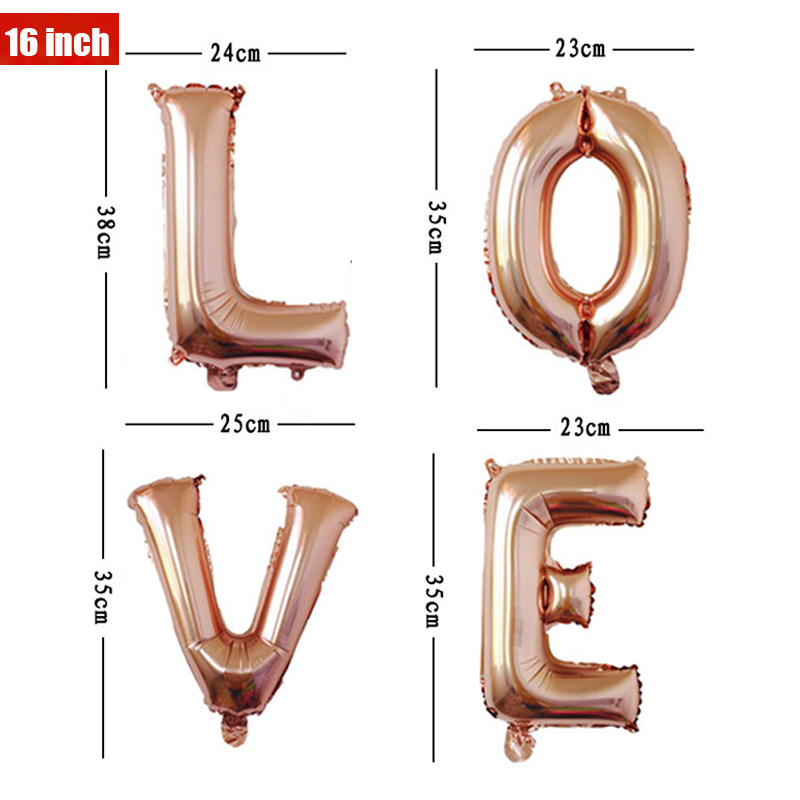 16 32 40 Inch Foil Letter Ball - Event Z incelemesi ve fiyatı
