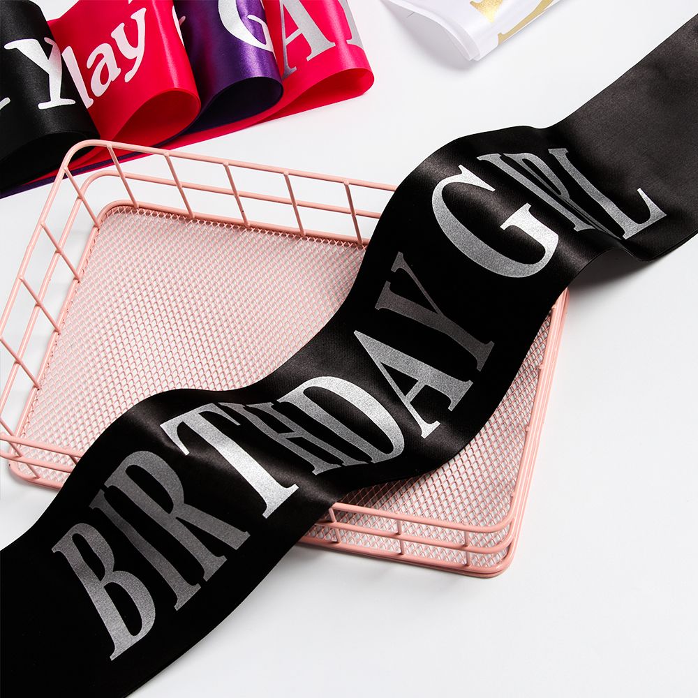 Birthday Girl Glitter Satin Sa - Birthday Sash Glitter incelemesi ve fiyatı