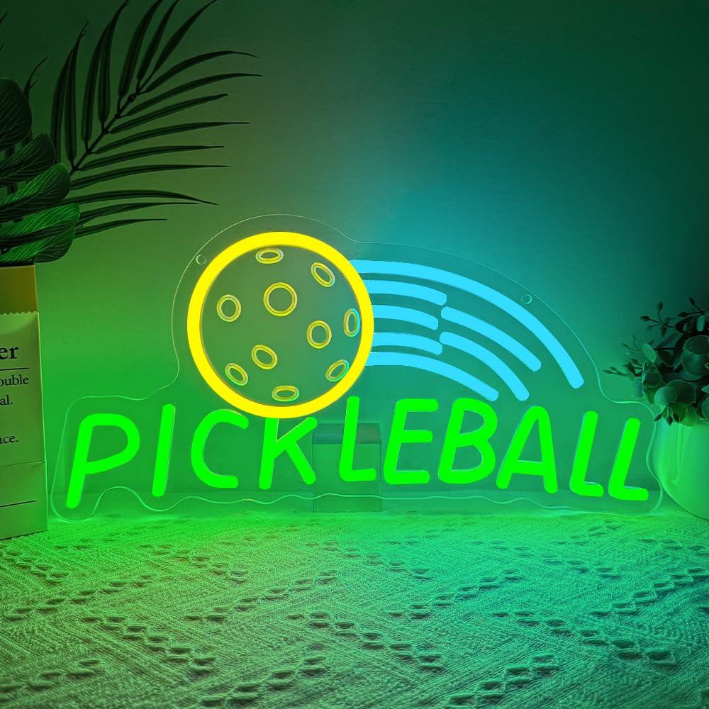 Pickleball Neon Sign USB Dimma - Neon Sign Party incelemesi ve fiyatı