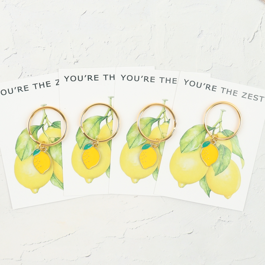 7 Chic Lemon Keychains, Includ - Event Party incelemesi ve fiyatı
