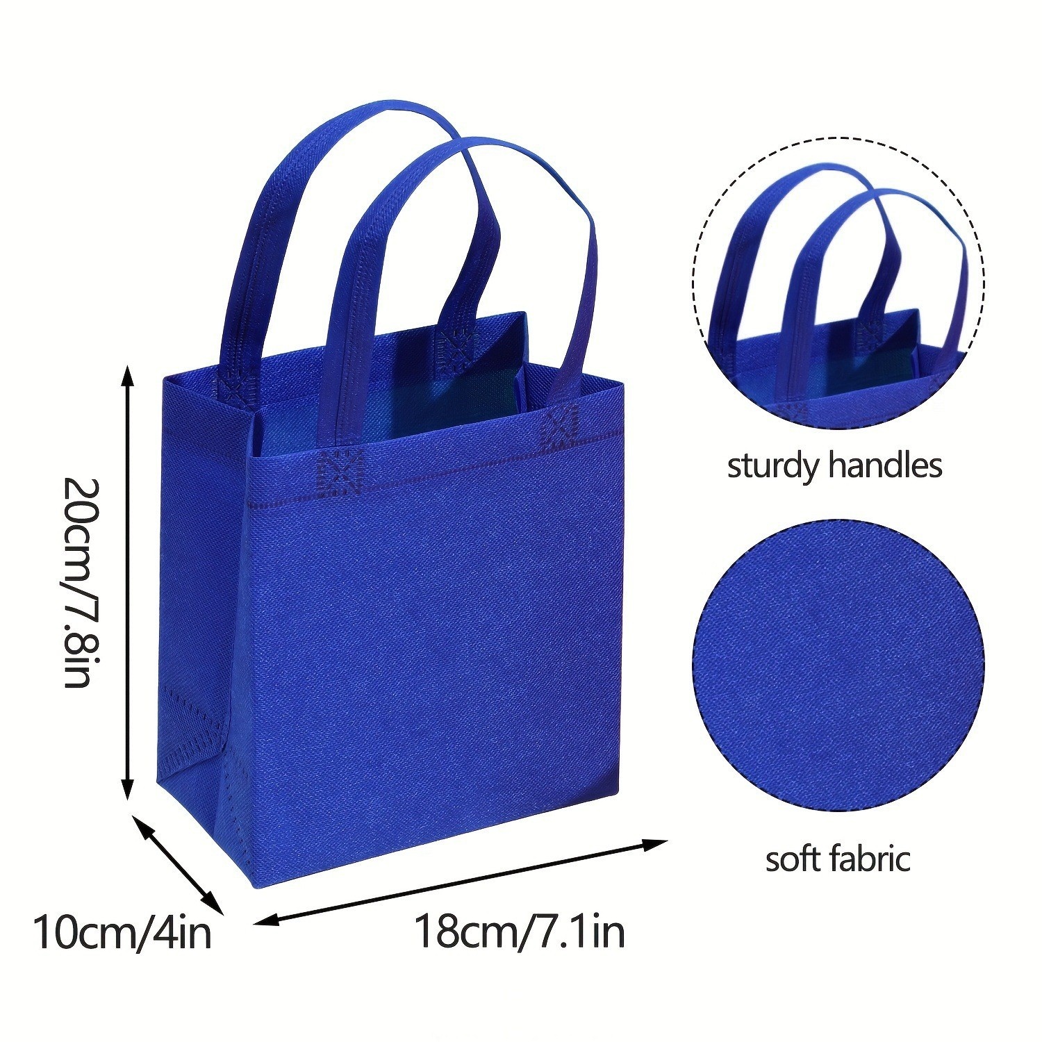 100PCS Reusable Non-woven Shop - Event Party Shop incelemesi ve fiyatı