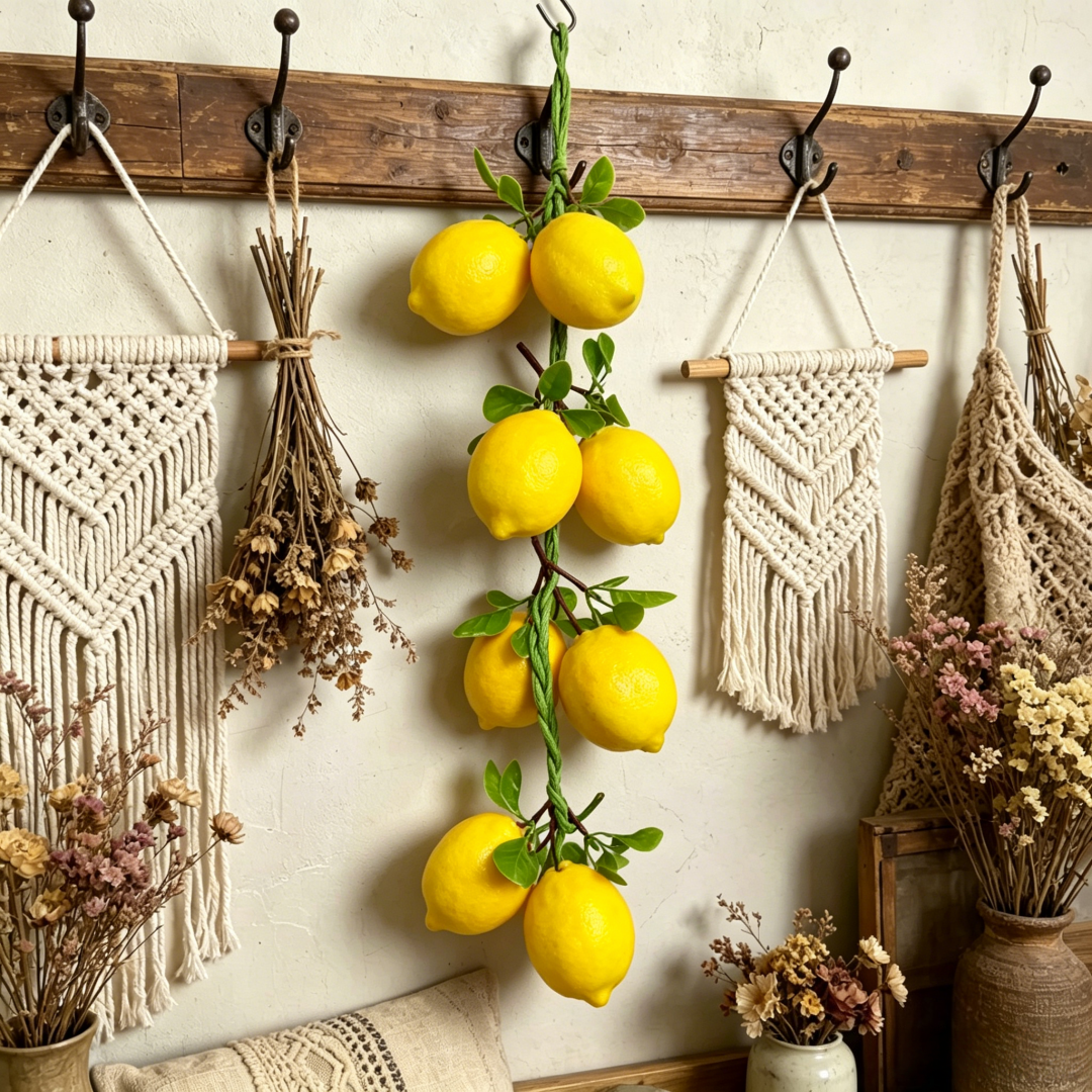 Artificial lemon skewers, Real - Centerpiece Stick incelemesi ve fiyatı