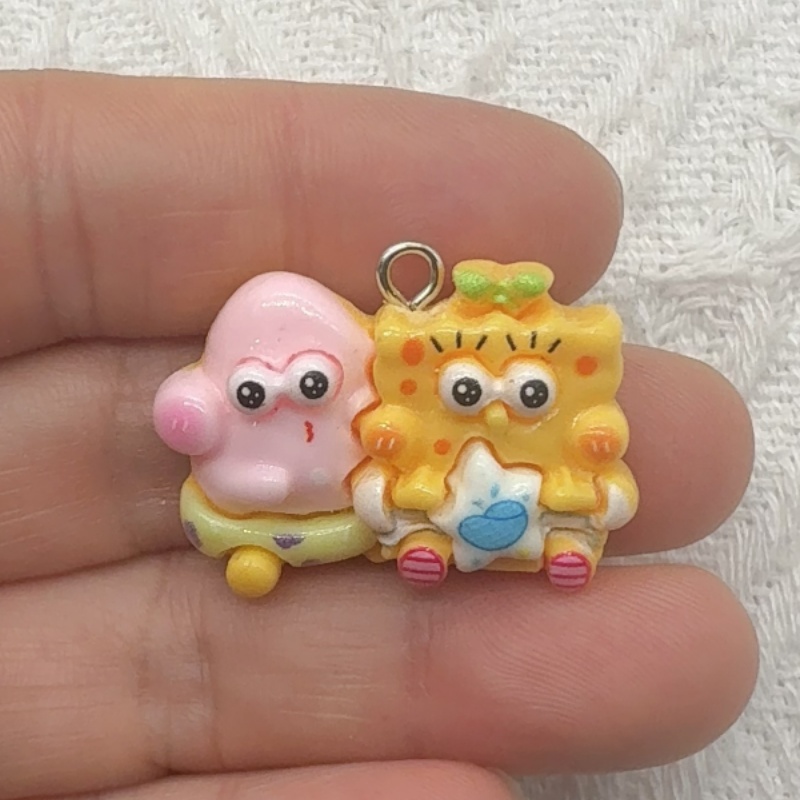 10pcs cartoon resin pendant, D - Event Party incelemesi ve fiyatı