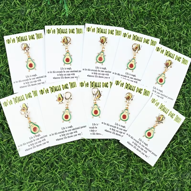 10 Charming Avocado Keychains  - Event Party incelemesi ve fiyatı