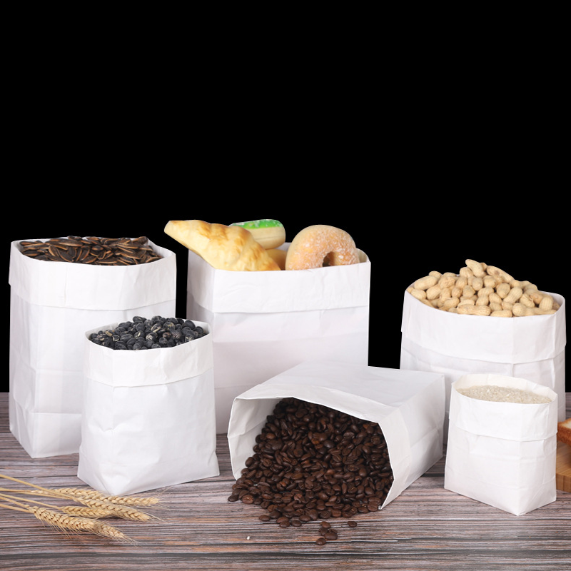 50Pcs/White Kraft Paper Bags F - Event Party Shop incelemesi ve fiyatı