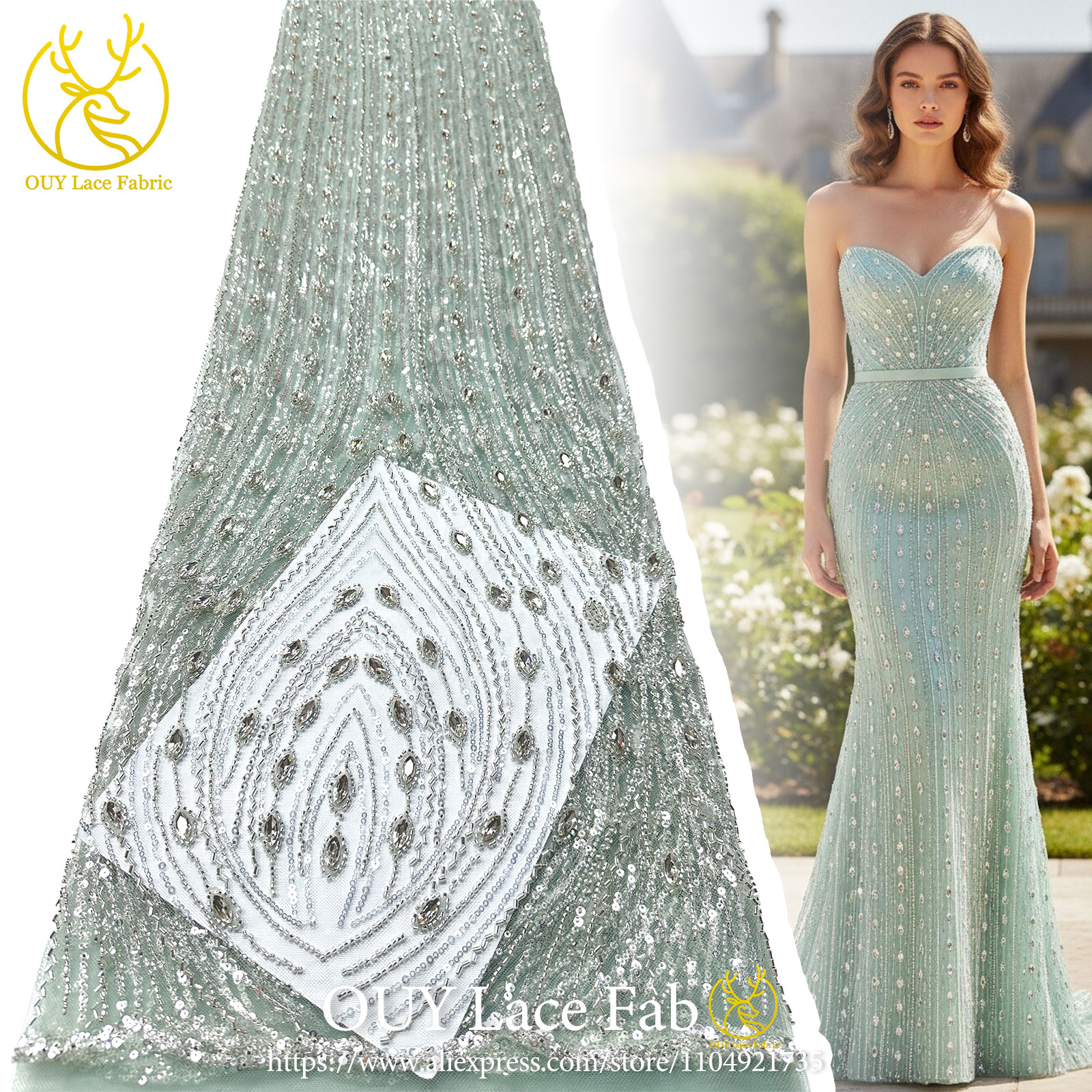 Luxurious Nigerian Diamond Lac - Glitter Tablecloth incelemesi ve fiyatı