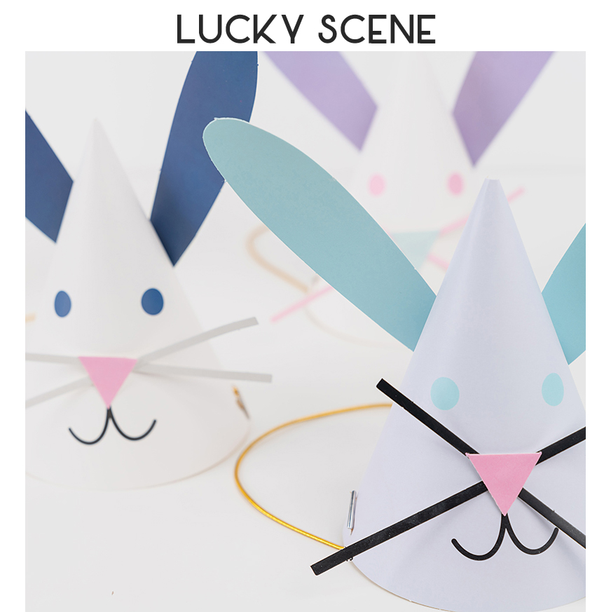 Bunny Ears Birthday Hat Cute B - Party Hat Cone incelemesi ve fiyatı