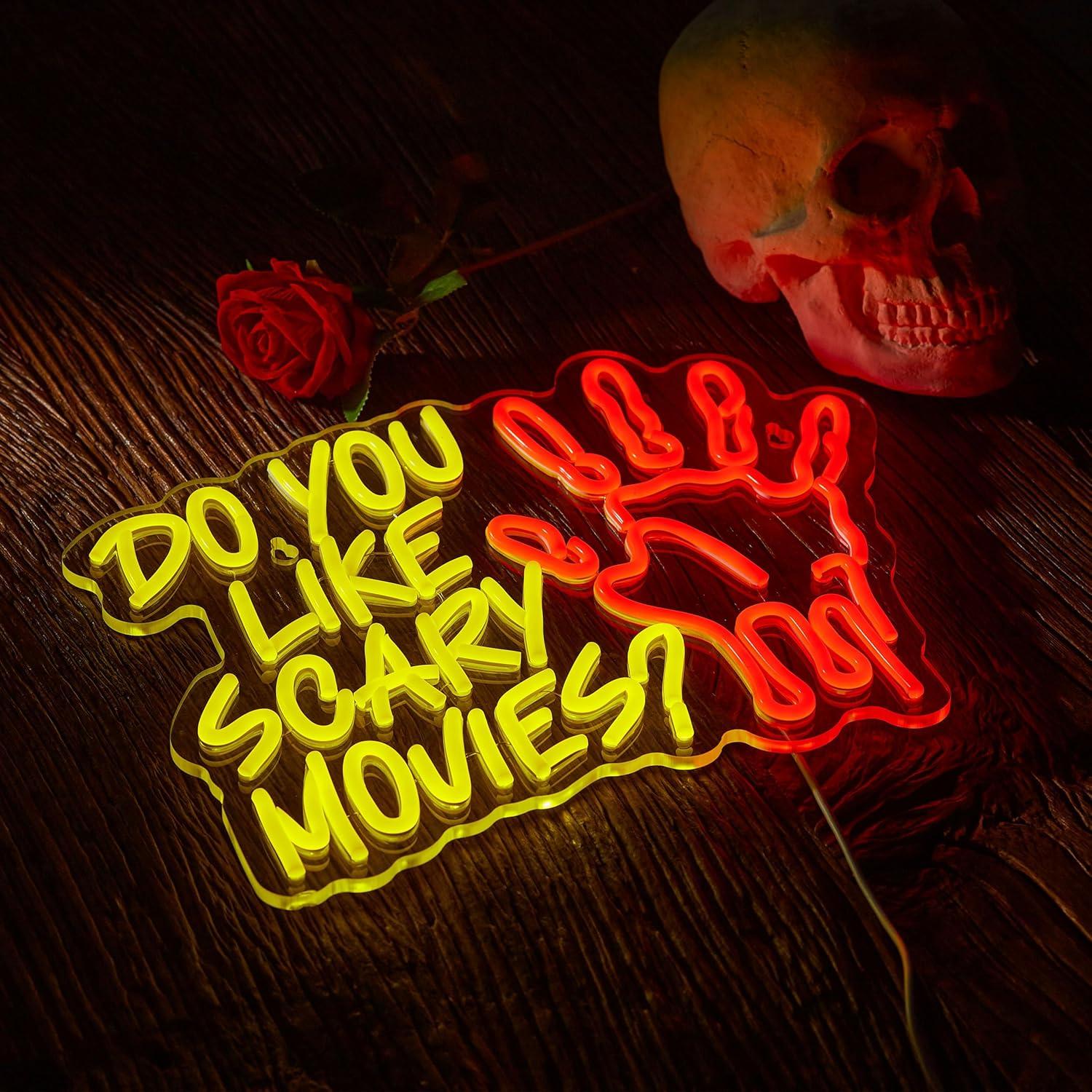 Do You Like Scary Movies Neon  - Neon Sign Party incelemesi ve fiyatı