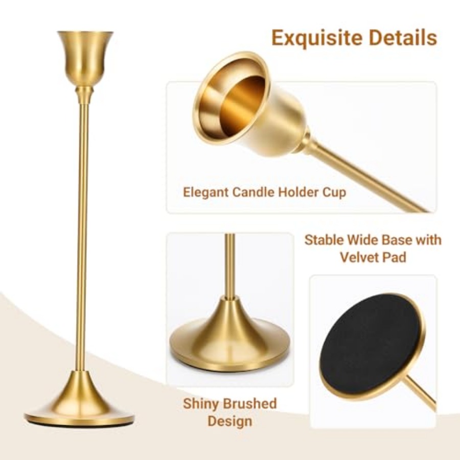 Taper Candle Stick Holder - 3P - Centerpiece Stick incelemesi ve fiyatı
