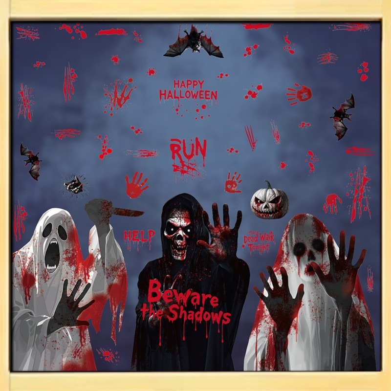 Halloween Window Clings Ghost  - Party Event Supply Store incelemesi ve fiyatı