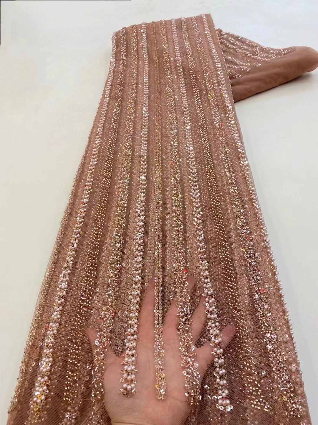 High Quality African Nigerian  - Glitter Tablecloth incelemesi ve fiyatı