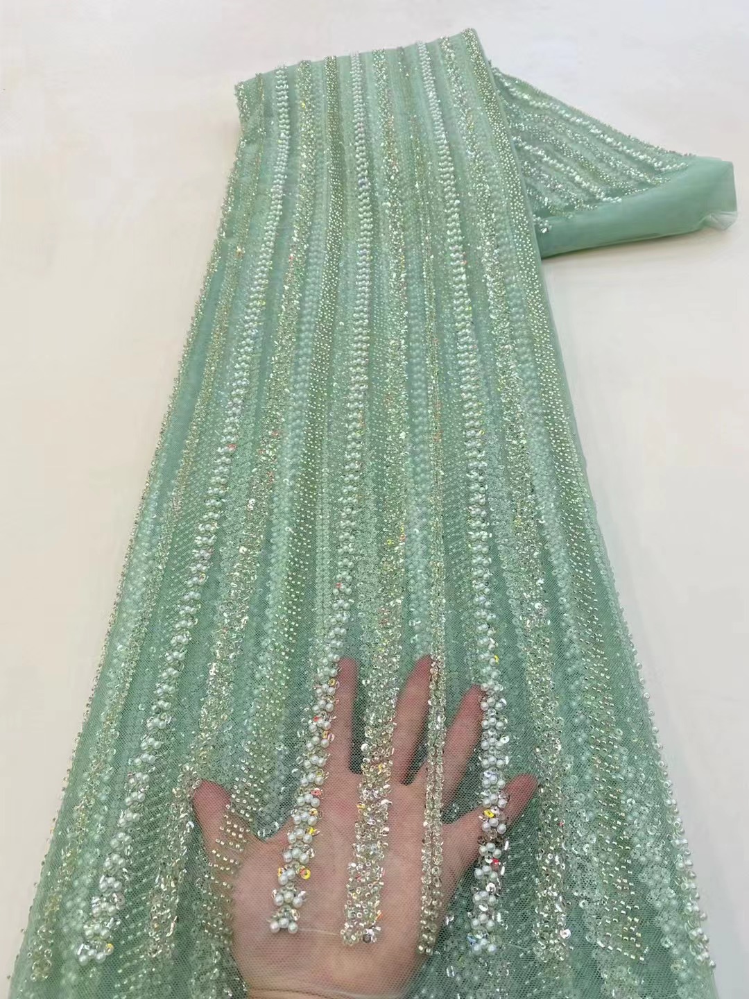 High Quality African Nigerian  - Glitter Tablecloth incelemesi ve fiyatı