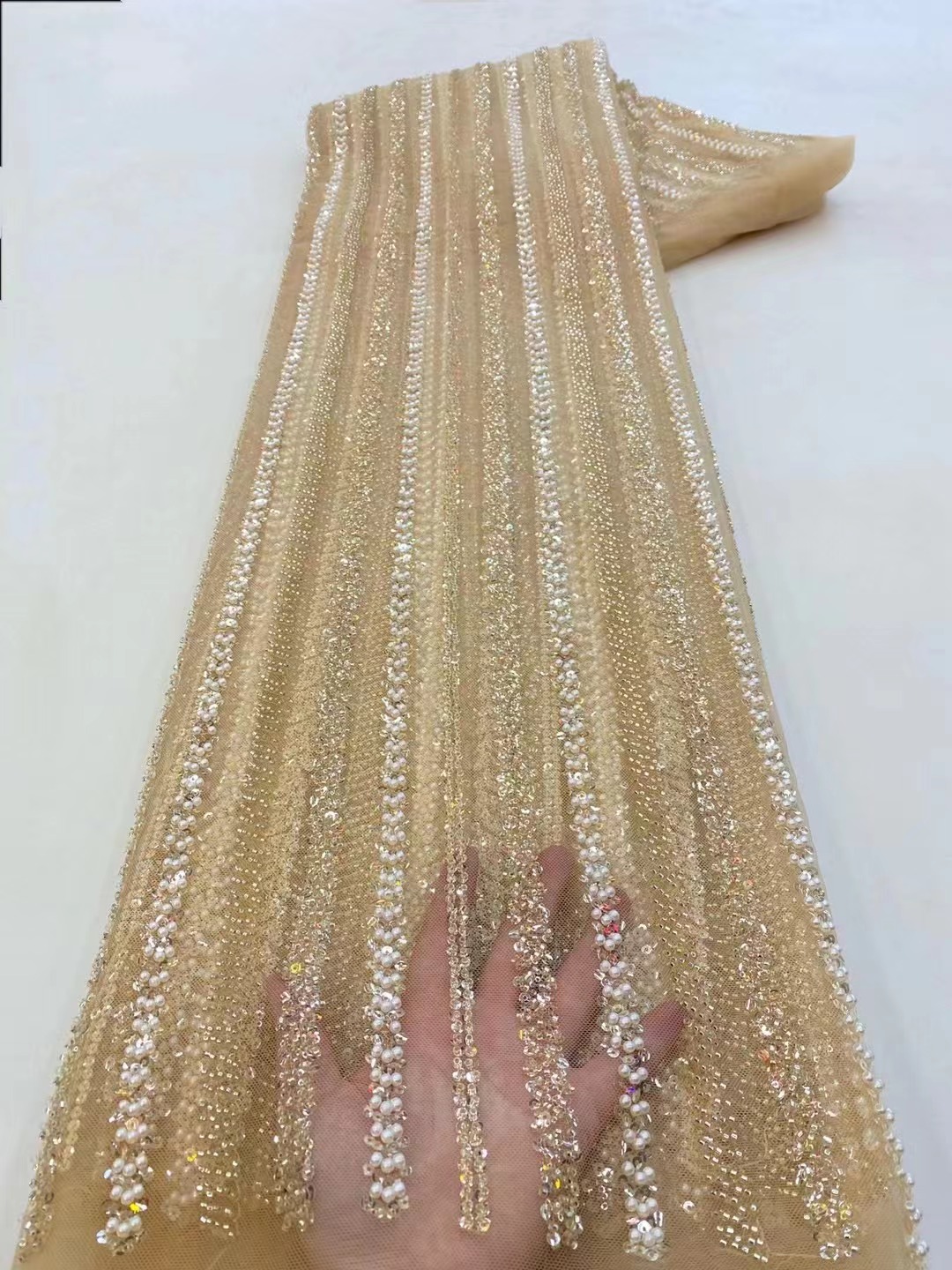 High Quality African Nigerian  - Glitter Tablecloth incelemesi ve fiyatı