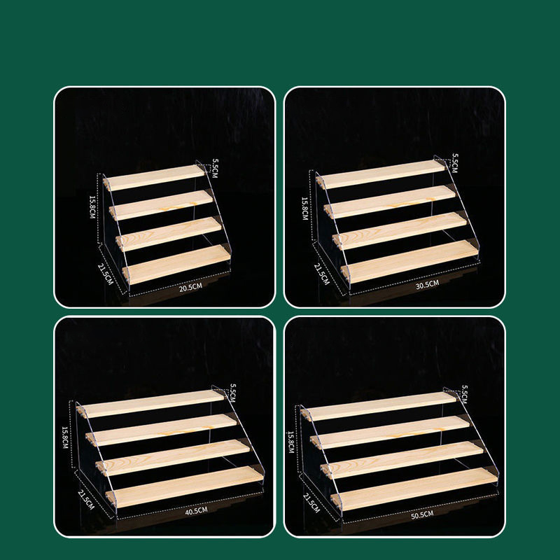 1-7 Step Acrylic Wood Display  - Cupcake Stand Tier incelemesi ve fiyatı