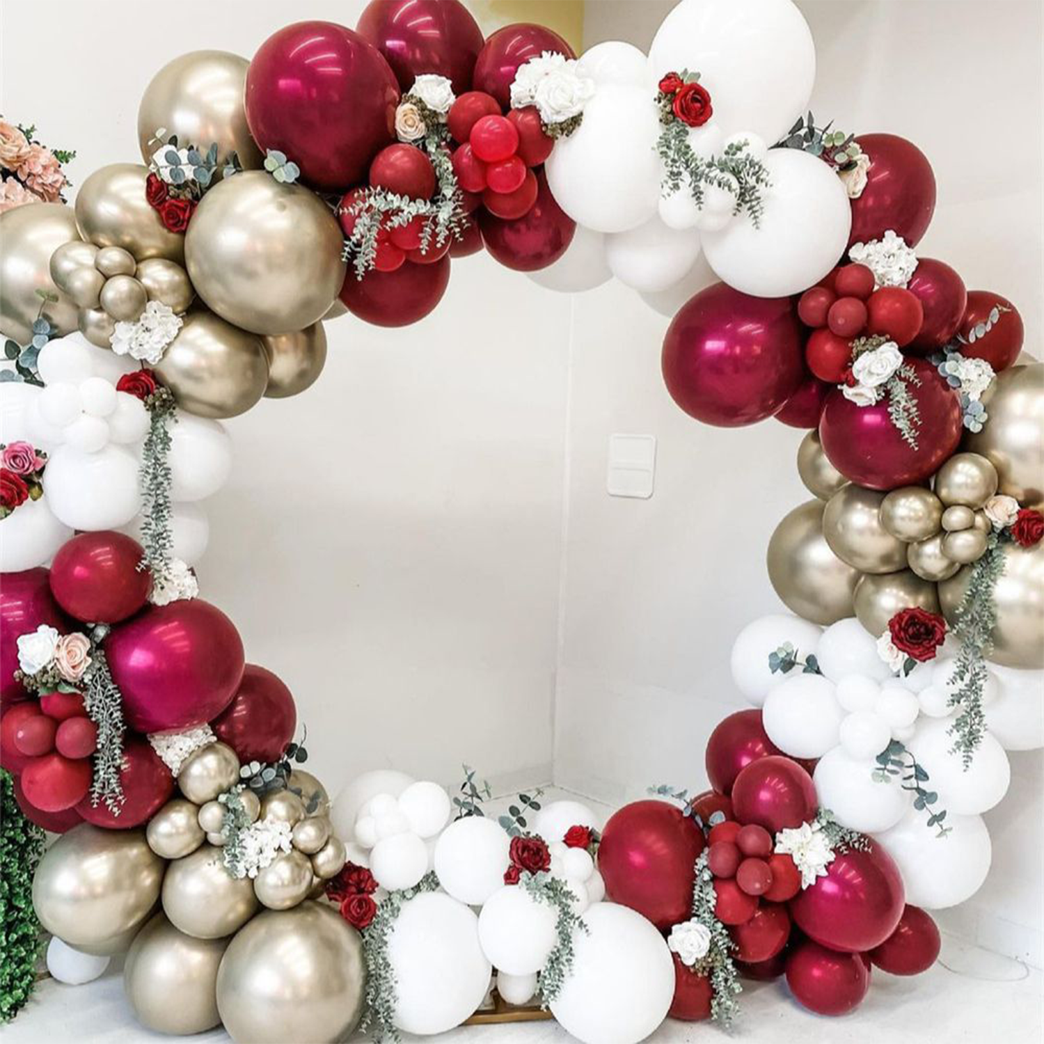 Garnet Balloon Set Garland Arc - Party Event Supplier incelemesi ve fiyatı