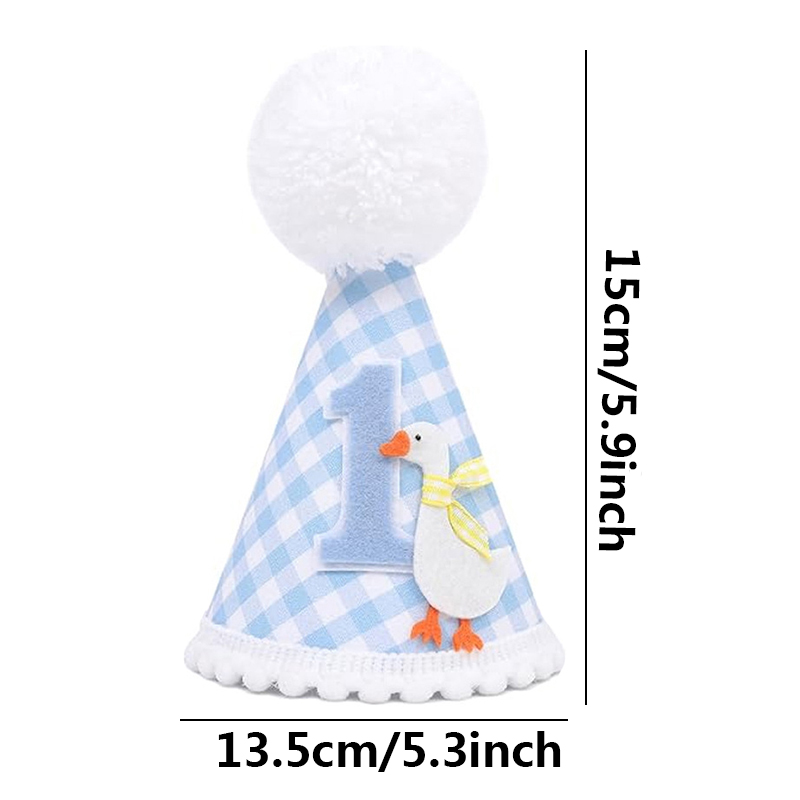 New Goose Birthday Hat Mini He - Party Hat Cone incelemesi ve fiyatı