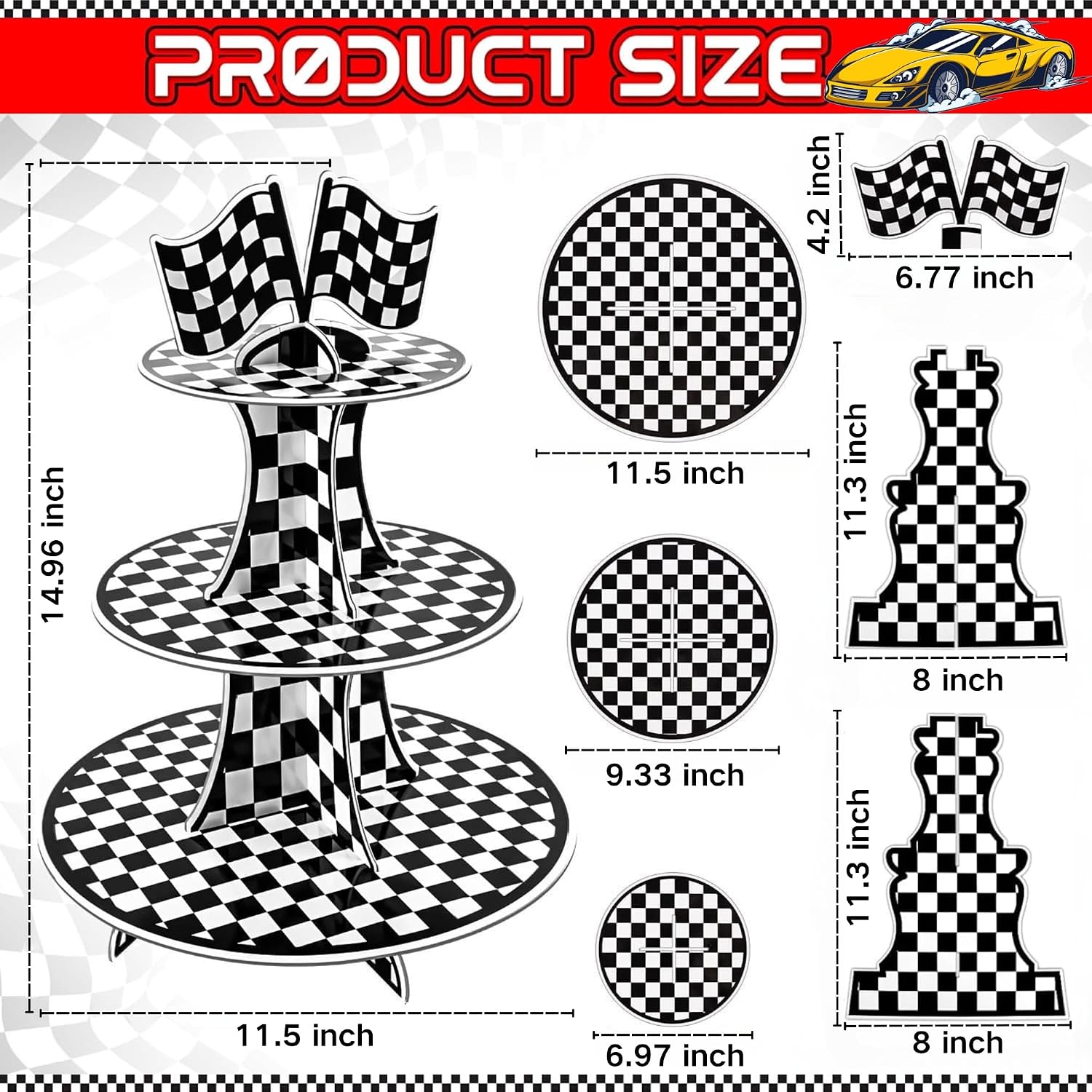 Homiva Store Pangu 2 Pack Race - Cupcake Stand Tier incelemesi ve fiyatı