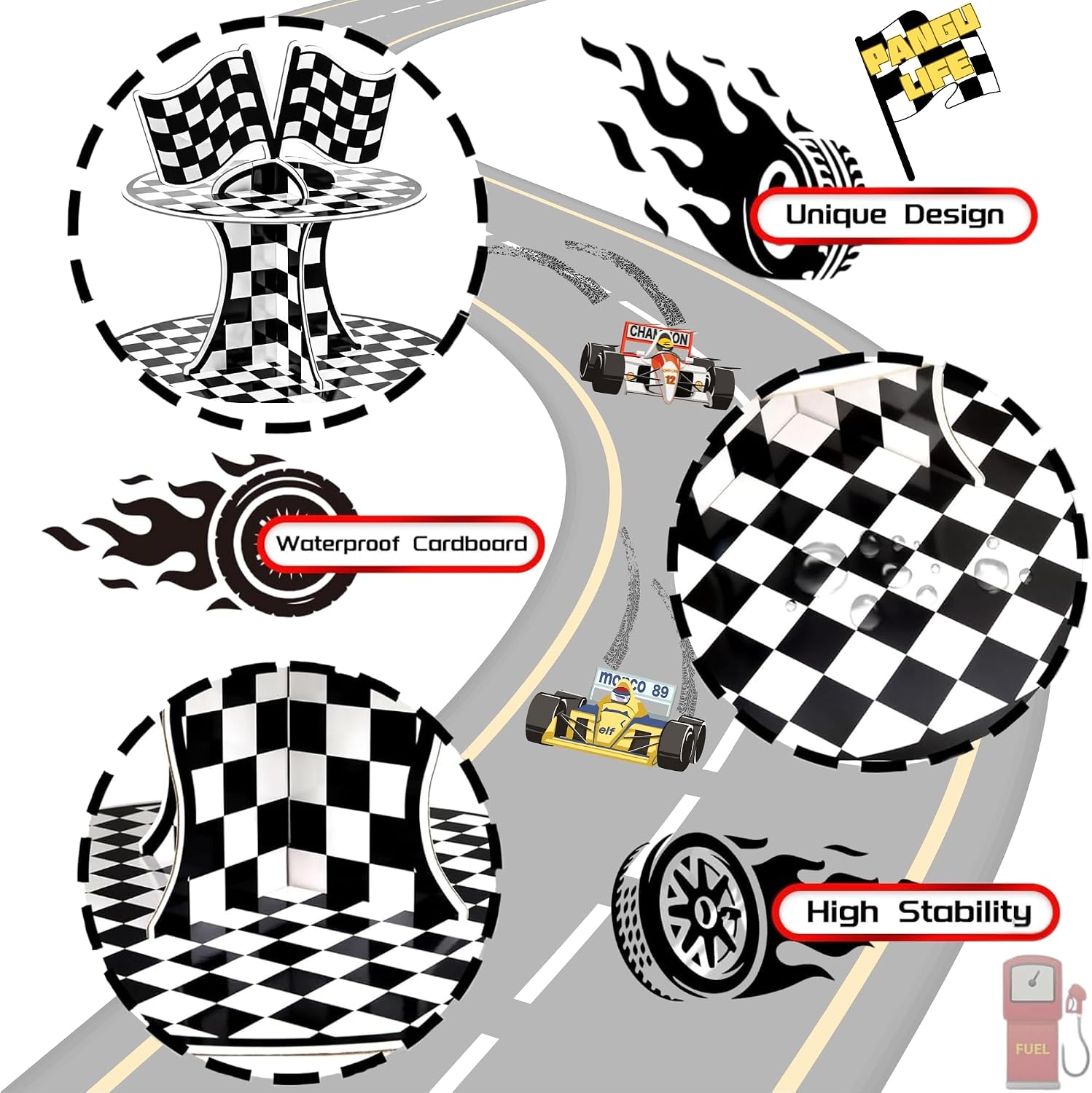 Homiva Store Pangu 2 Pack Race - Cupcake Stand Tier incelemesi ve fiyatı