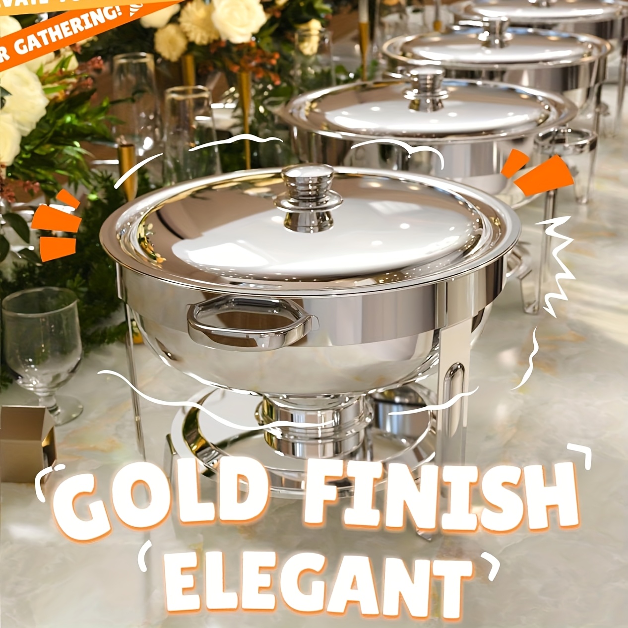 6/9QT Chafing Dishes For Buffe - Event & Party Supply incelemesi ve fiyatı