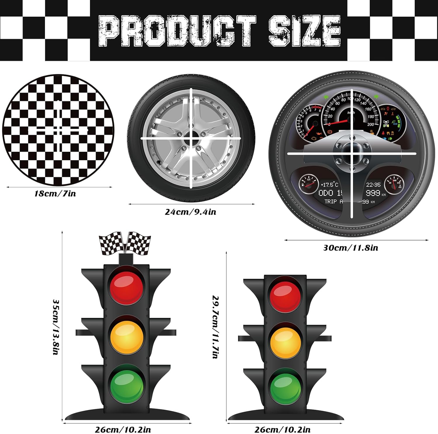 3-Tier Race Car Cupcake Stand, - Cupcake Stand Tier incelemesi ve fiyatı