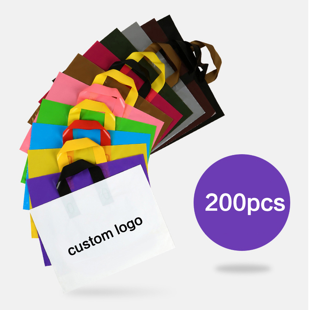 200pcs custom logo Shopping Ba - Event Party Shop incelemesi ve fiyatı