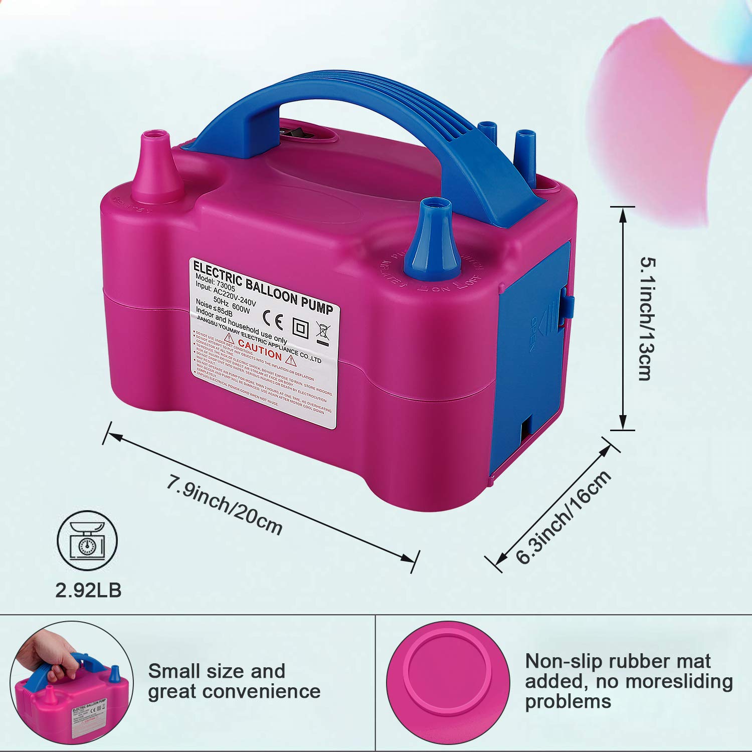 Portable Electric Balloon Blow - Balloon Pump Hand incelemesi ve fiyatı