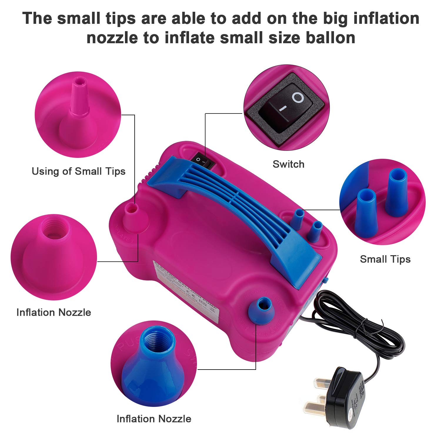 Portable Electric Balloon Blow - Balloon Pump Hand incelemesi ve fiyatı
